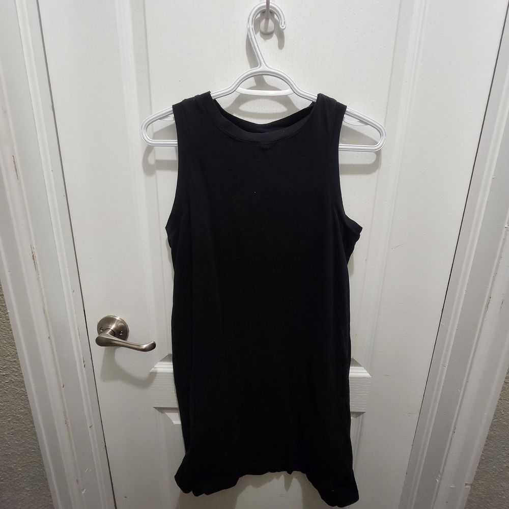 Old Navy Black Sleeveless Mini Dress